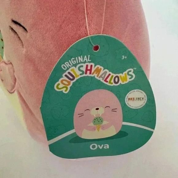 Squishmallows Ova the Pink Walrus - 8.5" - Picture 4 of 8
